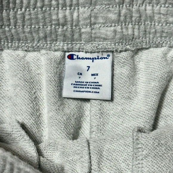 Champion Kids Light Gray Joggers - Picture 4 of 4